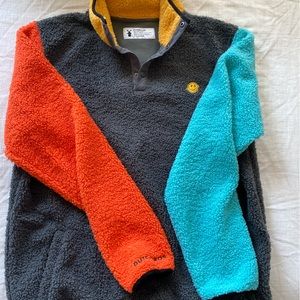 Dutch Bros sherpa sweater